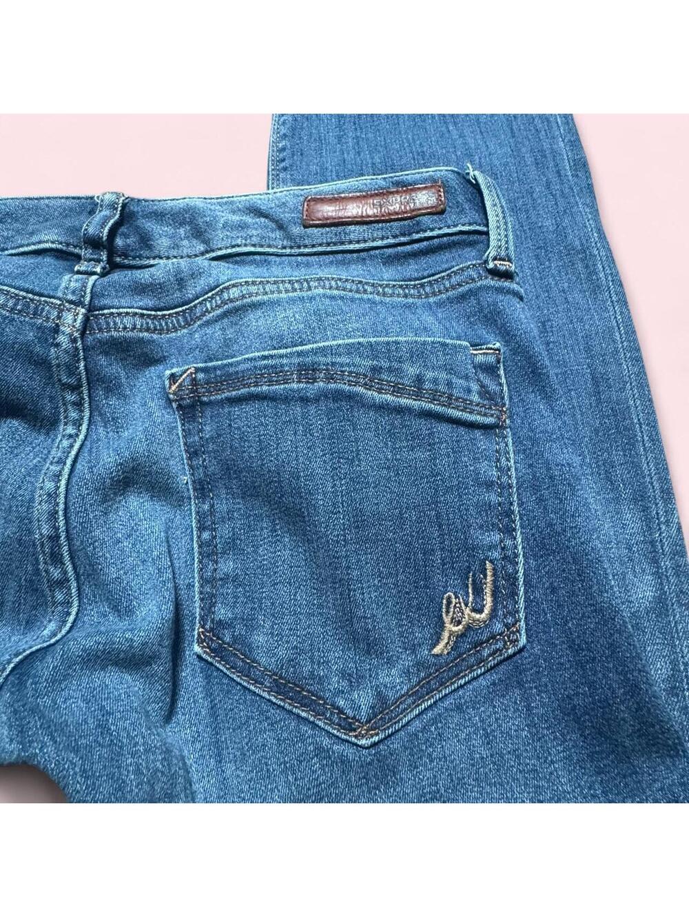 Vintage Y2K Express Barely Boot Low Rise Jeans | Size 0 - Picture 5 of 6